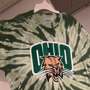 Ohio University tye dye tee